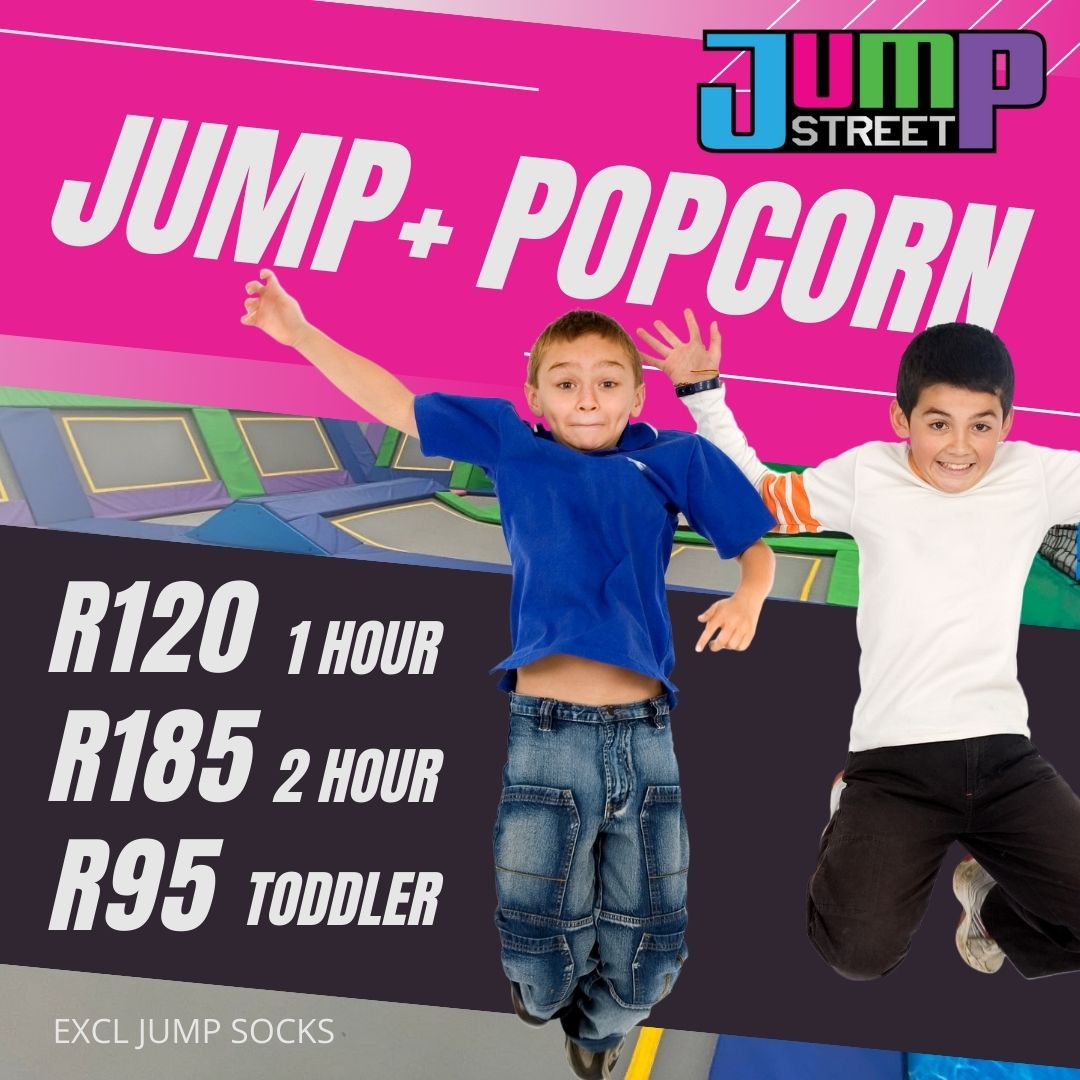 JS Jump + Popcorn Combo May 24