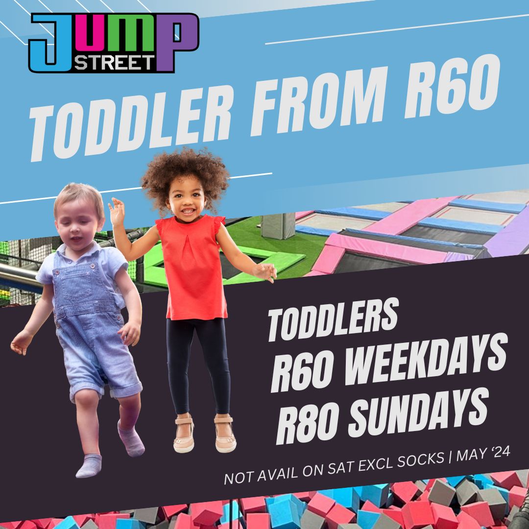 1 Hr Toddler Jump From - R60